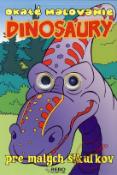 Kniha: Dinosaury - Okaté maľovanie - André