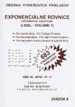 Kniha: Exponenciálne rovnice I. diel - 683 vyriešených príkladov - Iveta Olejárová, Marián Olejár, Marián Olejár jr.