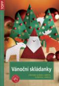 Kniha: Vánoční skládanky - origami hvězdy, skřítci, zvířátka, andílci
