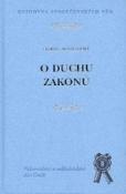 Kniha: O duchu zákonů - Charles Louis de Secondat Montesquieu